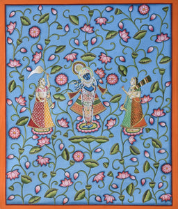 Krishna in Brindavan 02