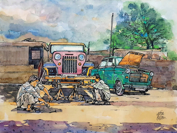 Wheels at rest 13