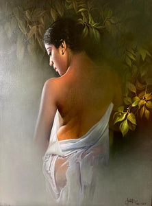 Lady in white