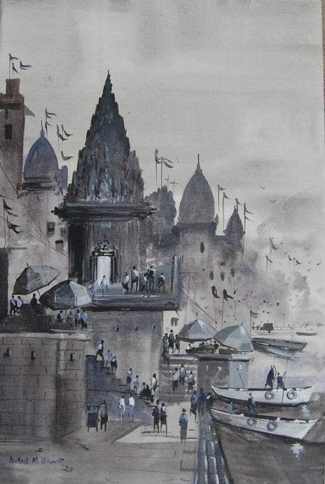 Benares ghats 1