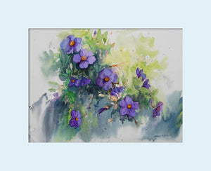 Shades of violet