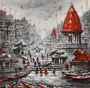 Benares Ghat 13