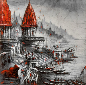 Benares ghat 12