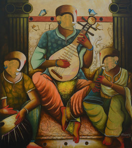 Strumming along