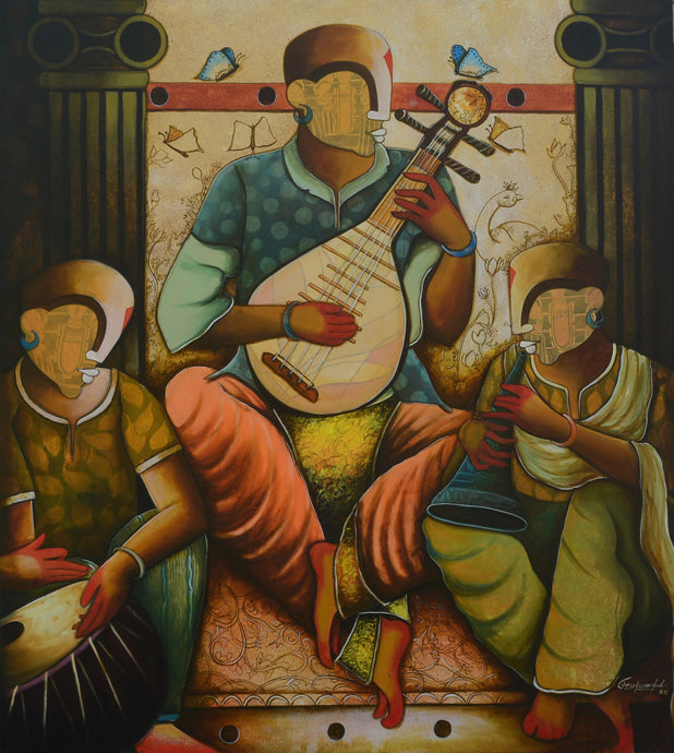 Strumming along
