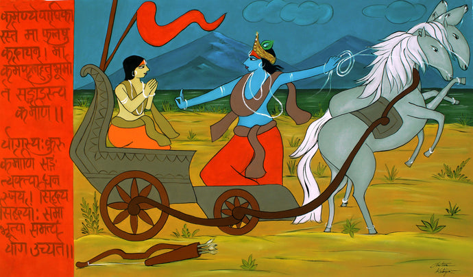 Krishna and Arjun