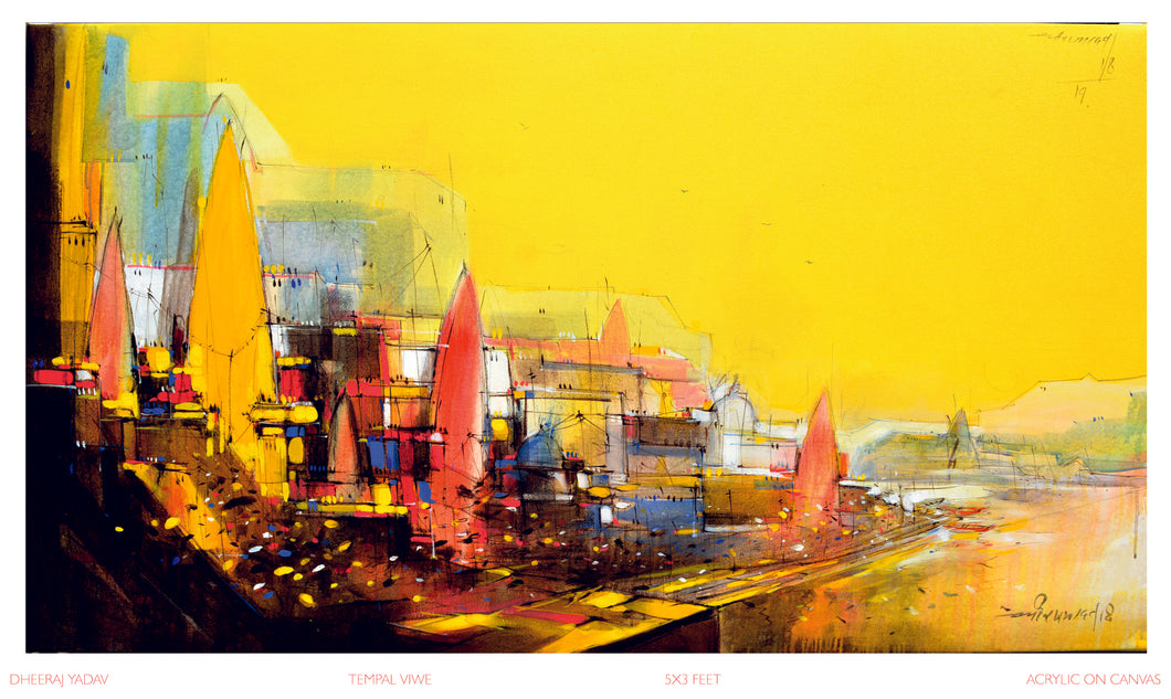 Golden glow over Benares