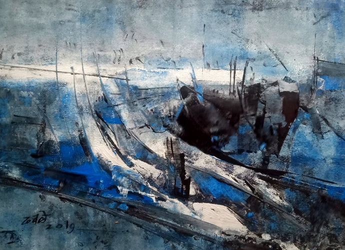Sea storm