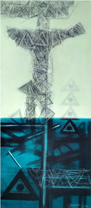 Scribbling on surface 01