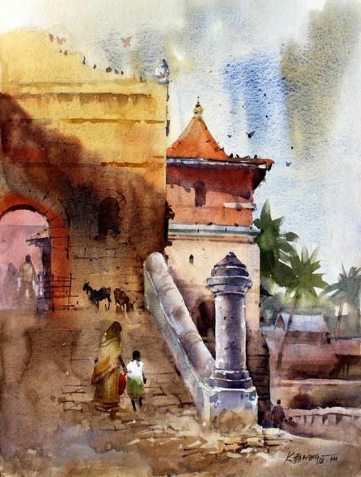 A village view