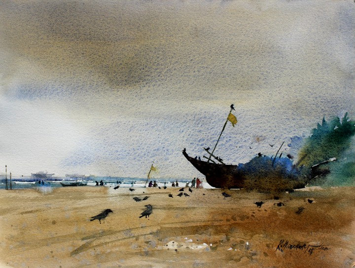 An evening in Goa