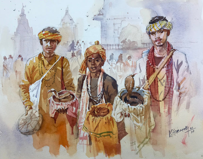snake charmers