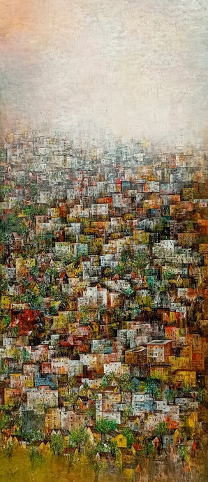 A glimpse of city