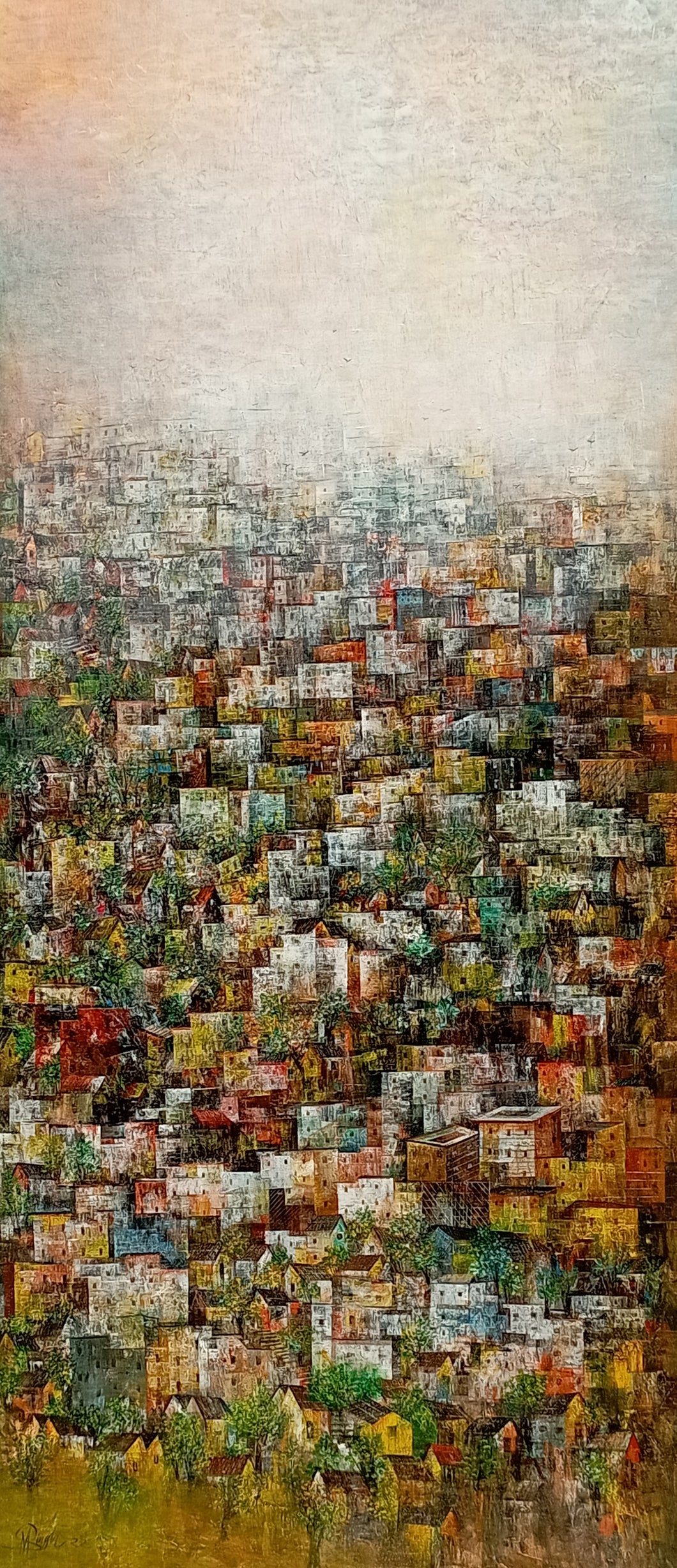 A glimpse of city