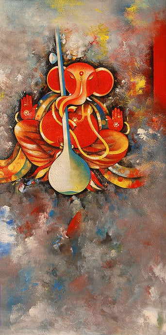 Musician Ganesha 3