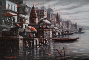 Benares Ghat 12