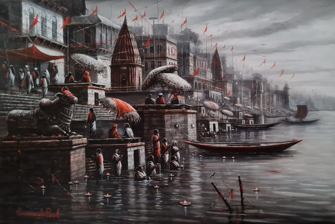 Benares Ghat 12