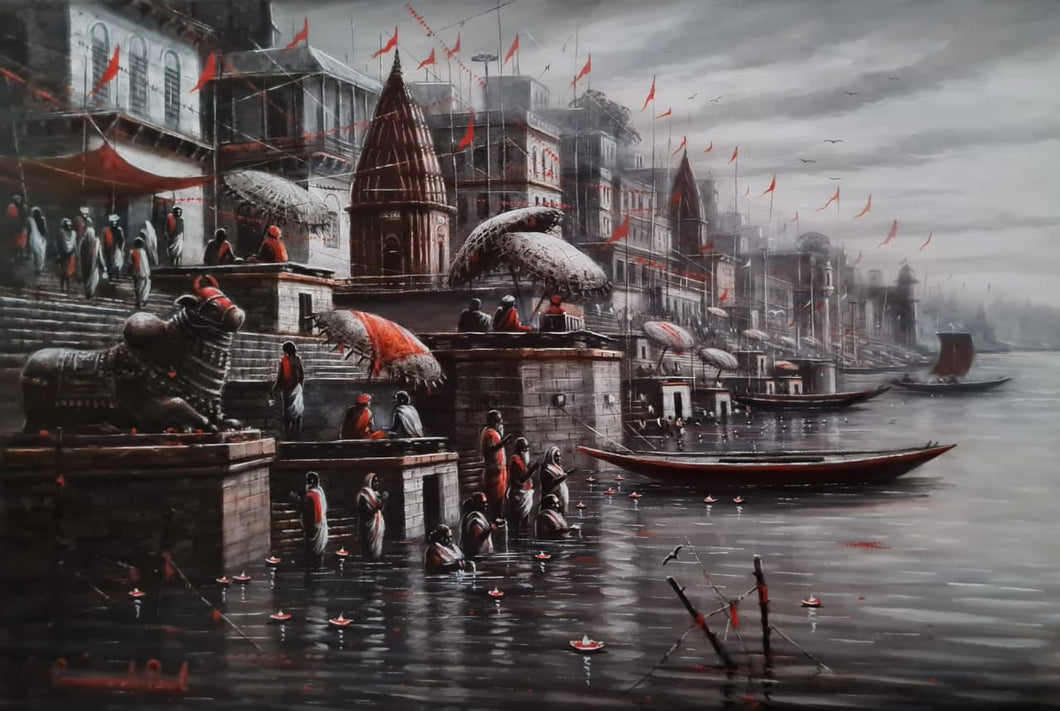 Benares Ghat 12