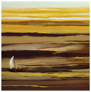 Sunrise on the sea