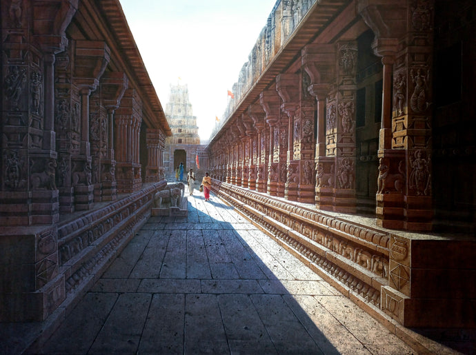 Hallway in Hampi