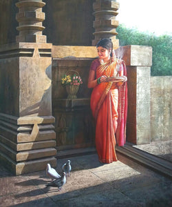 Pooja offering