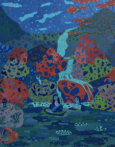 In a moonlit night