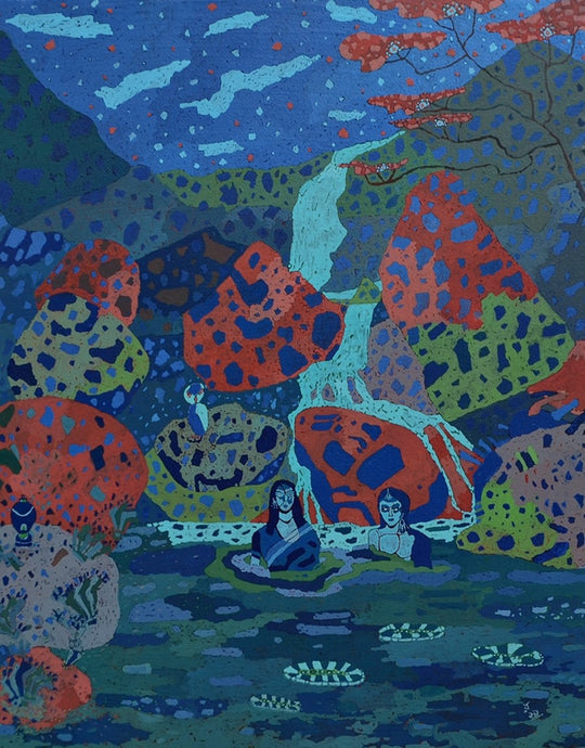 In a moonlit night