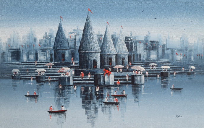 Benares ghat 16