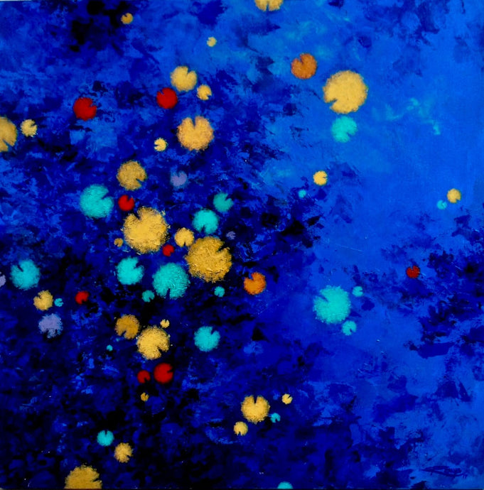 Afloat on midnight skies