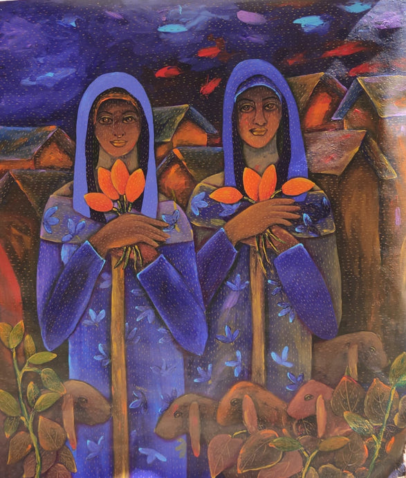 Flower gatherers