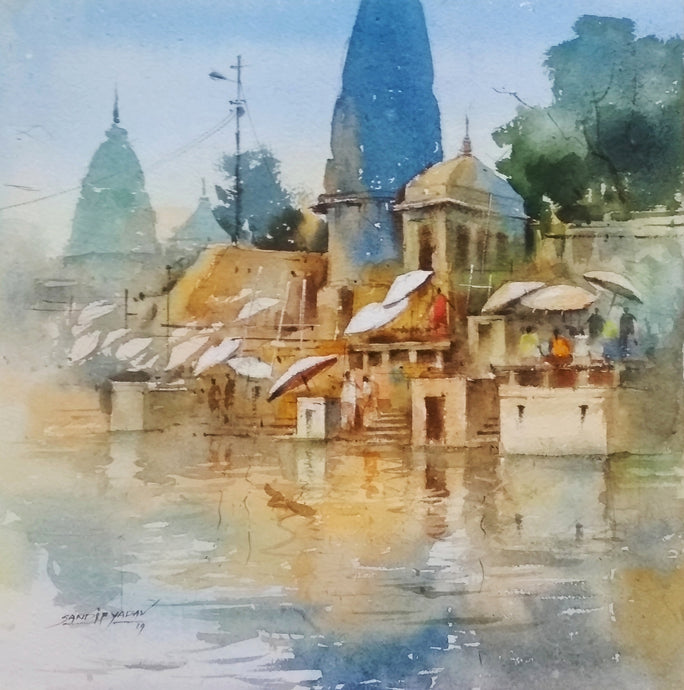 Benares ghat 2