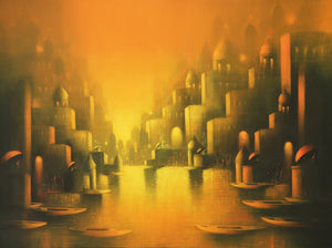 Evening in Benares