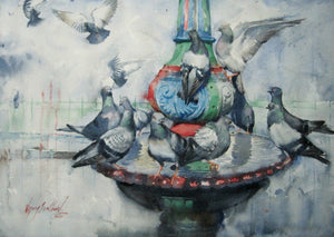 Bird bath