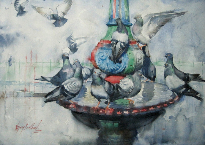 Bird bath