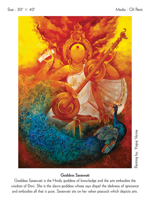 Goddess Saraswati