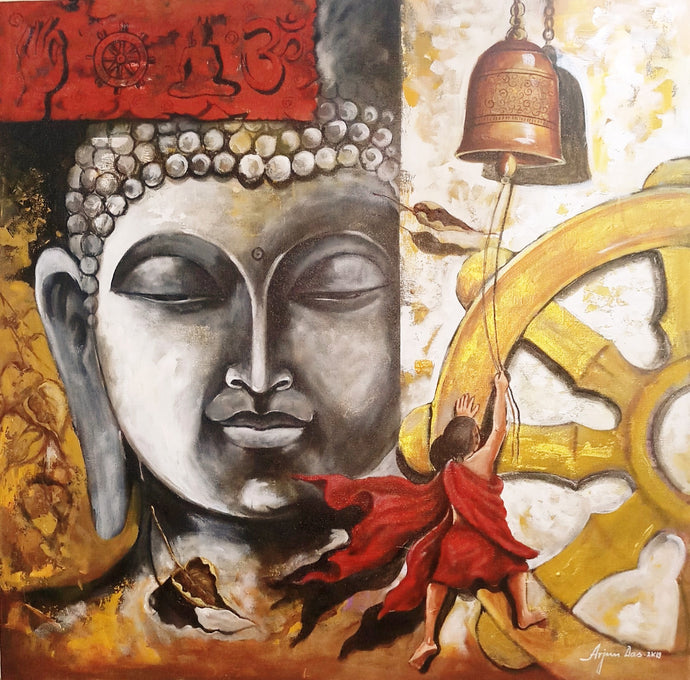 Buddha and monk child 12