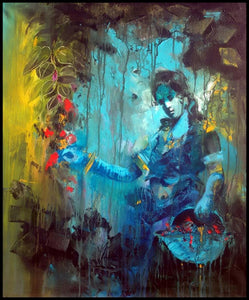 Lady With Flower 1