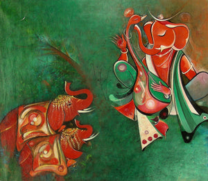 Musician Ganesha 4
