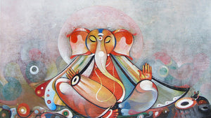 Musician Ganesha 5