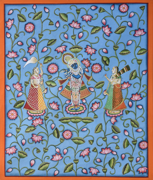 Krishna in Brindavan 02