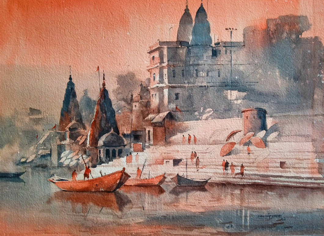 Benares ghat 1