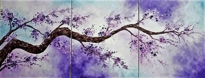 Purple blossom