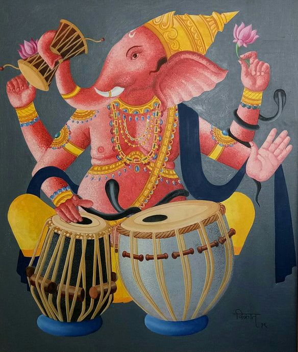 Ganesha with Tabla
